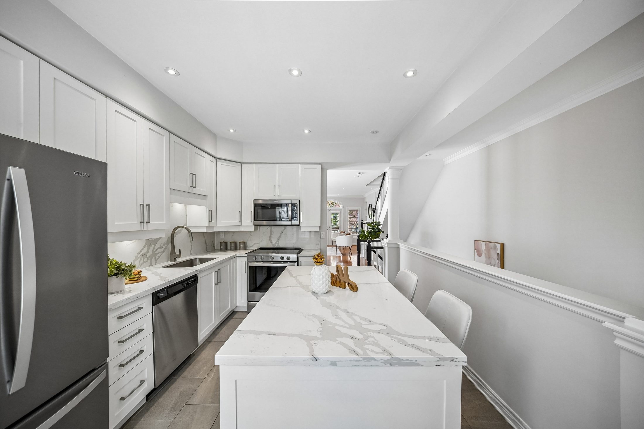 Kitchen galley view