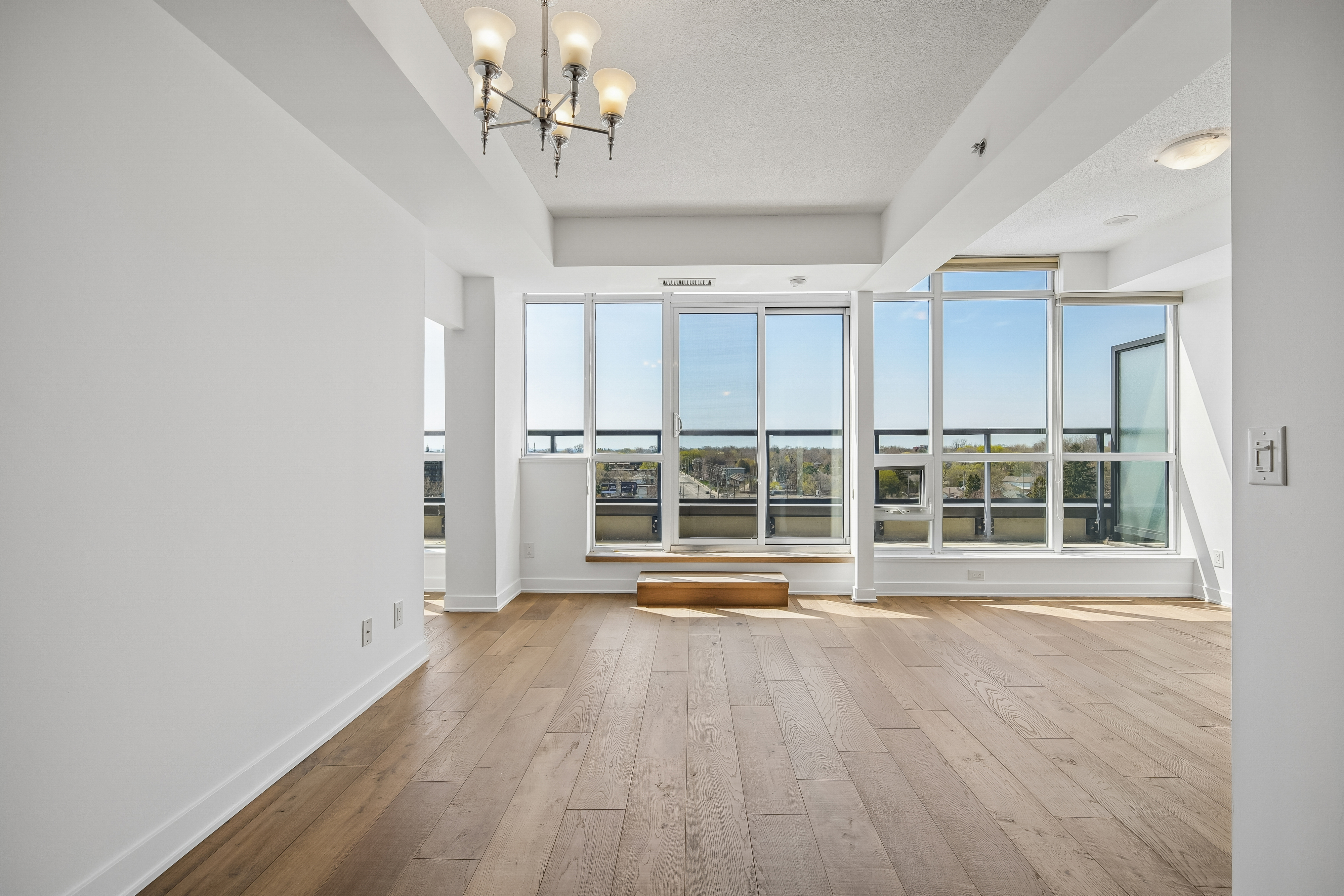 Balcony view of Lake Ontario
