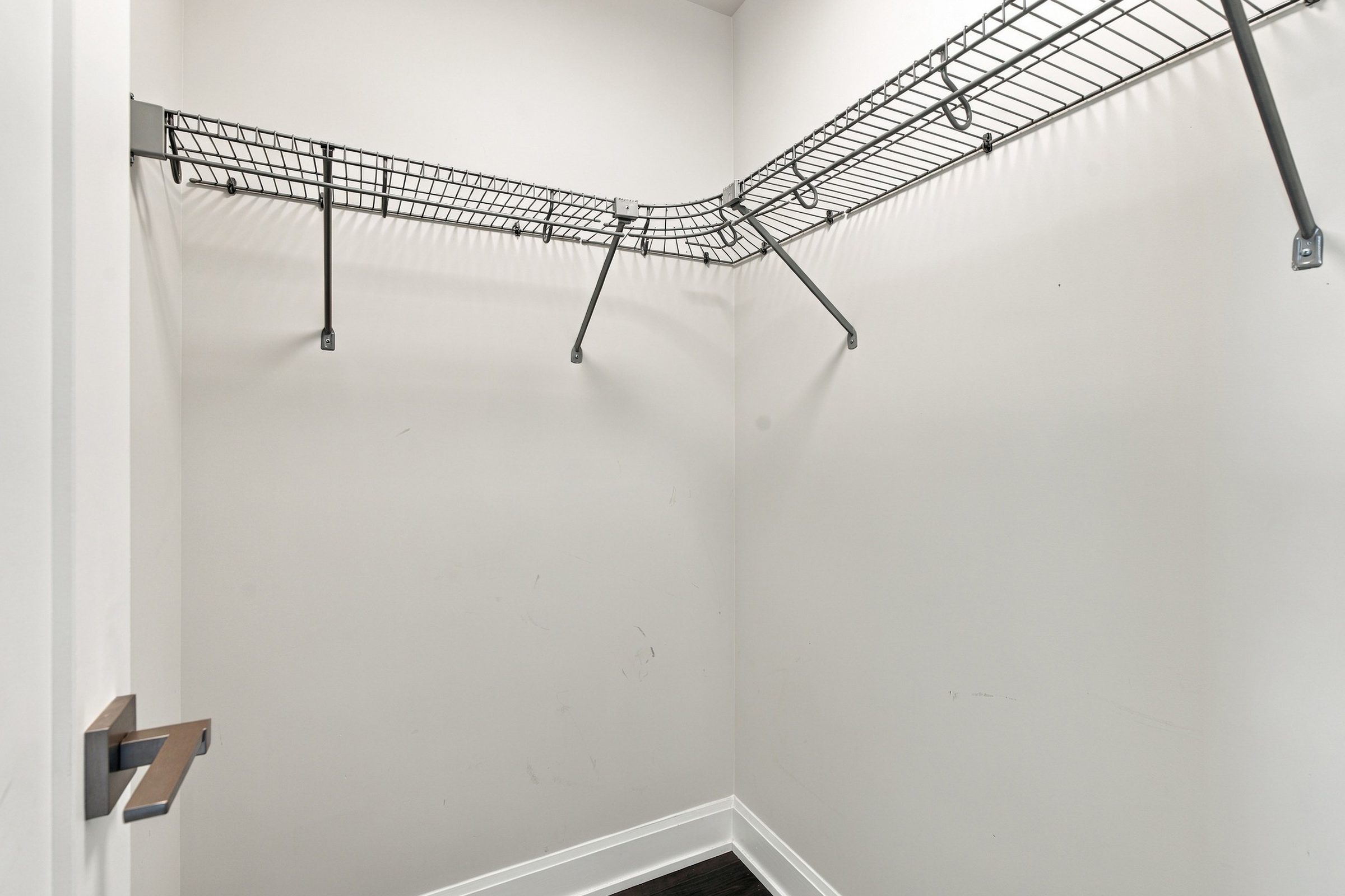 Primary walk-in closet at Suite 1902, 38 Gandhi Lane, Markham