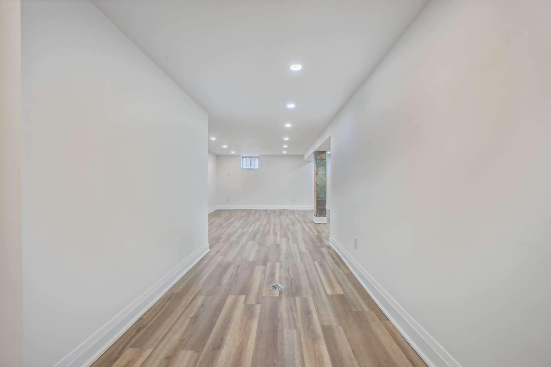 Fully finished lower level