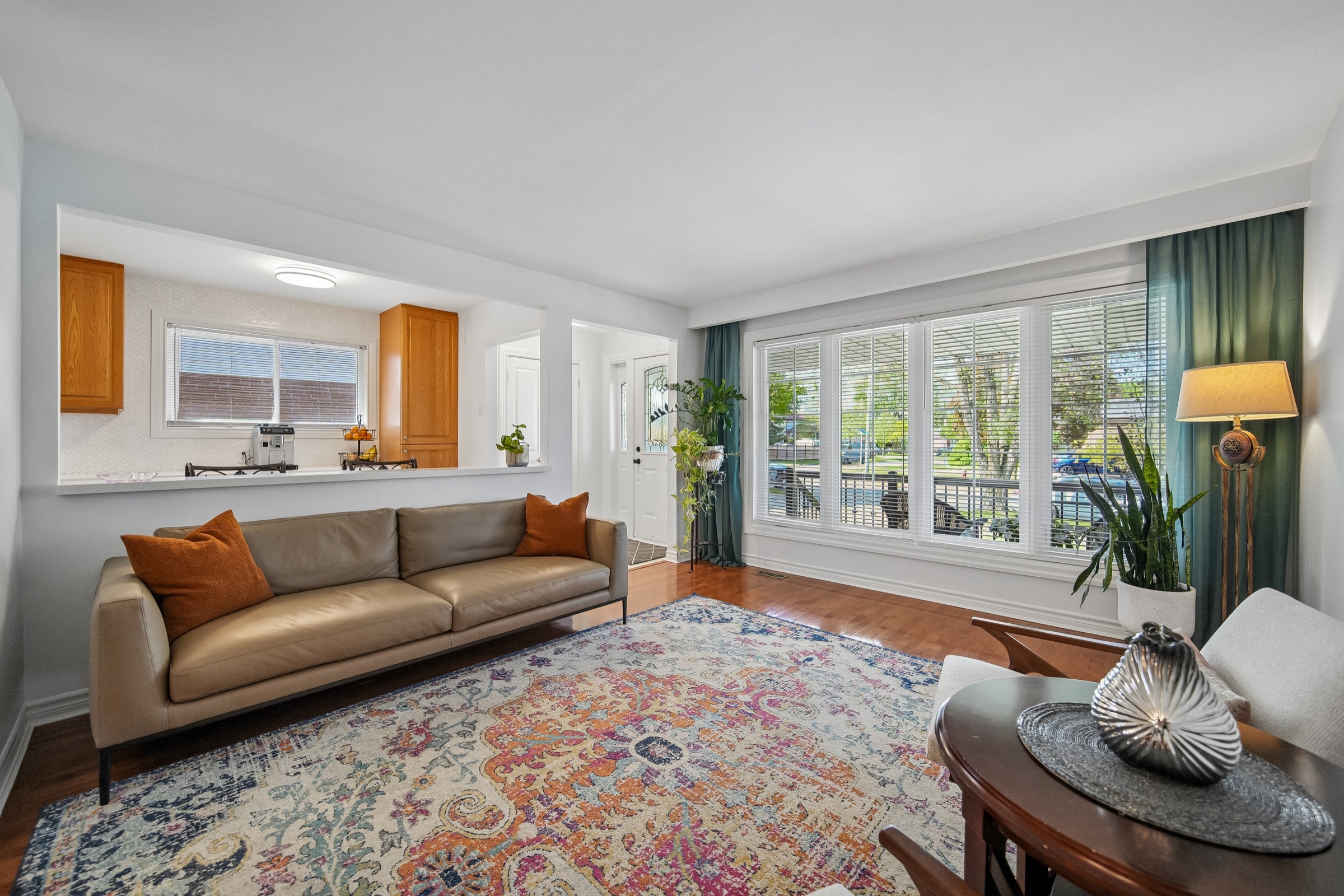Open-concept living room