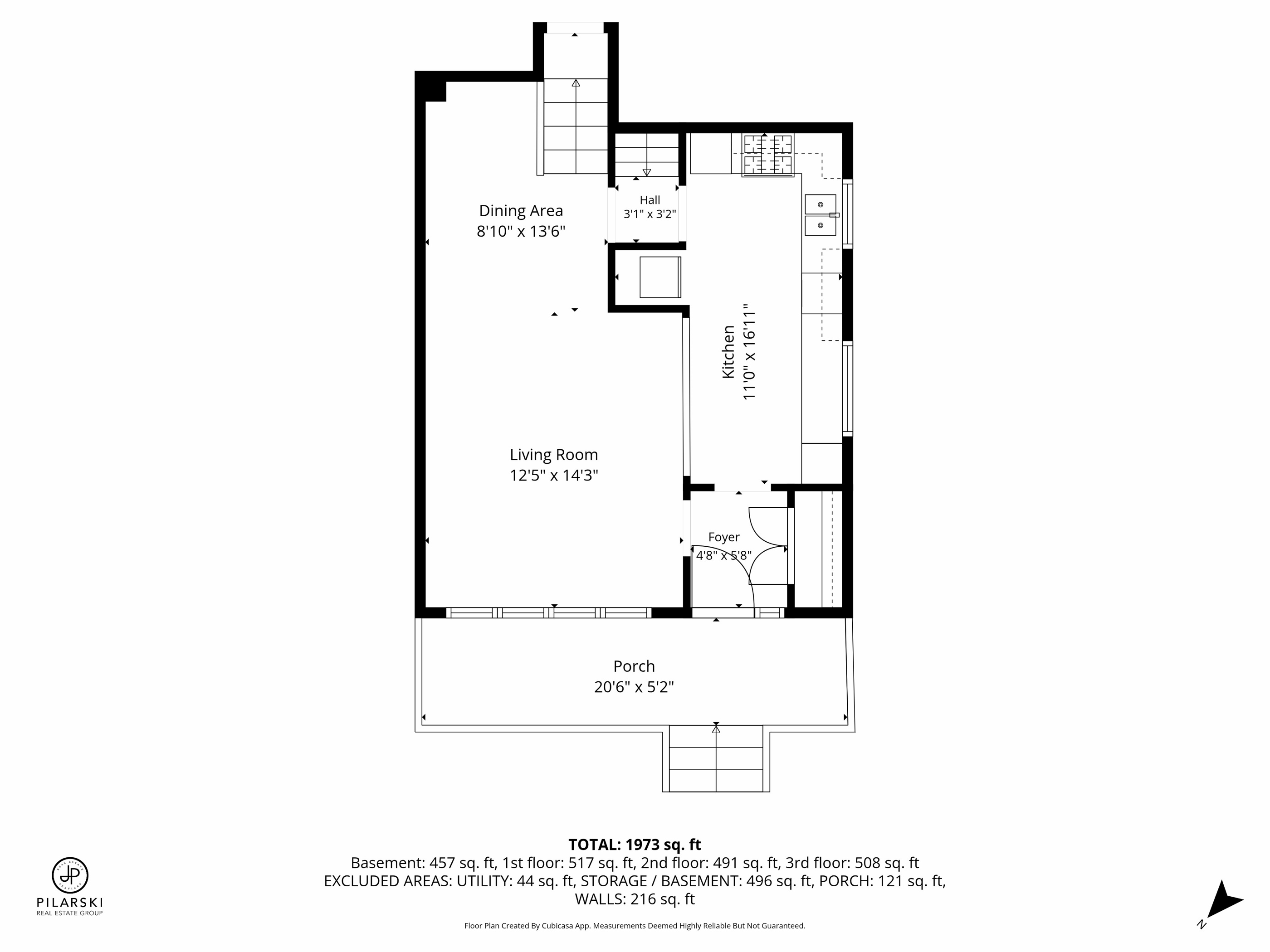 Third floor plan