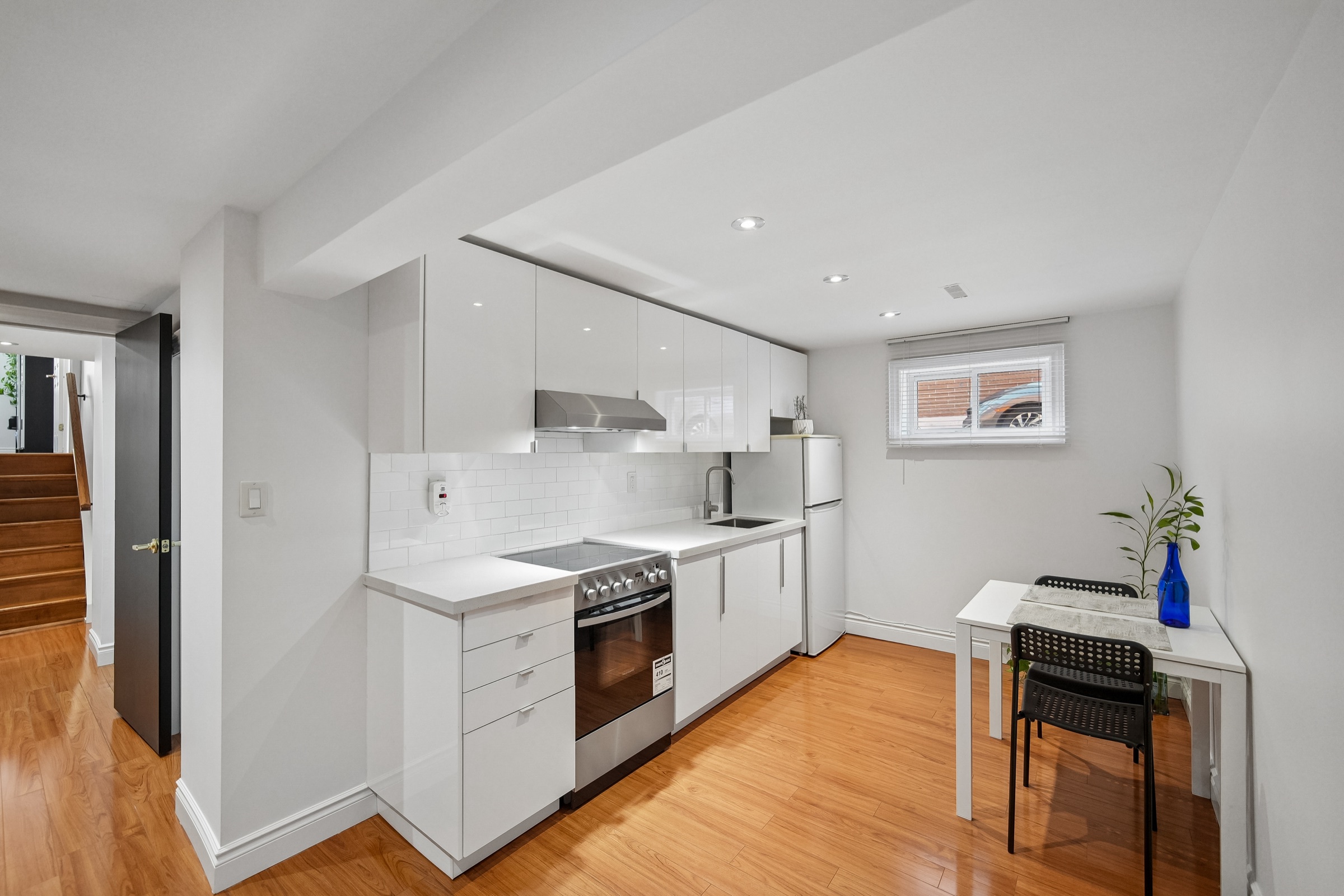 Second complete kitchen — lower suite