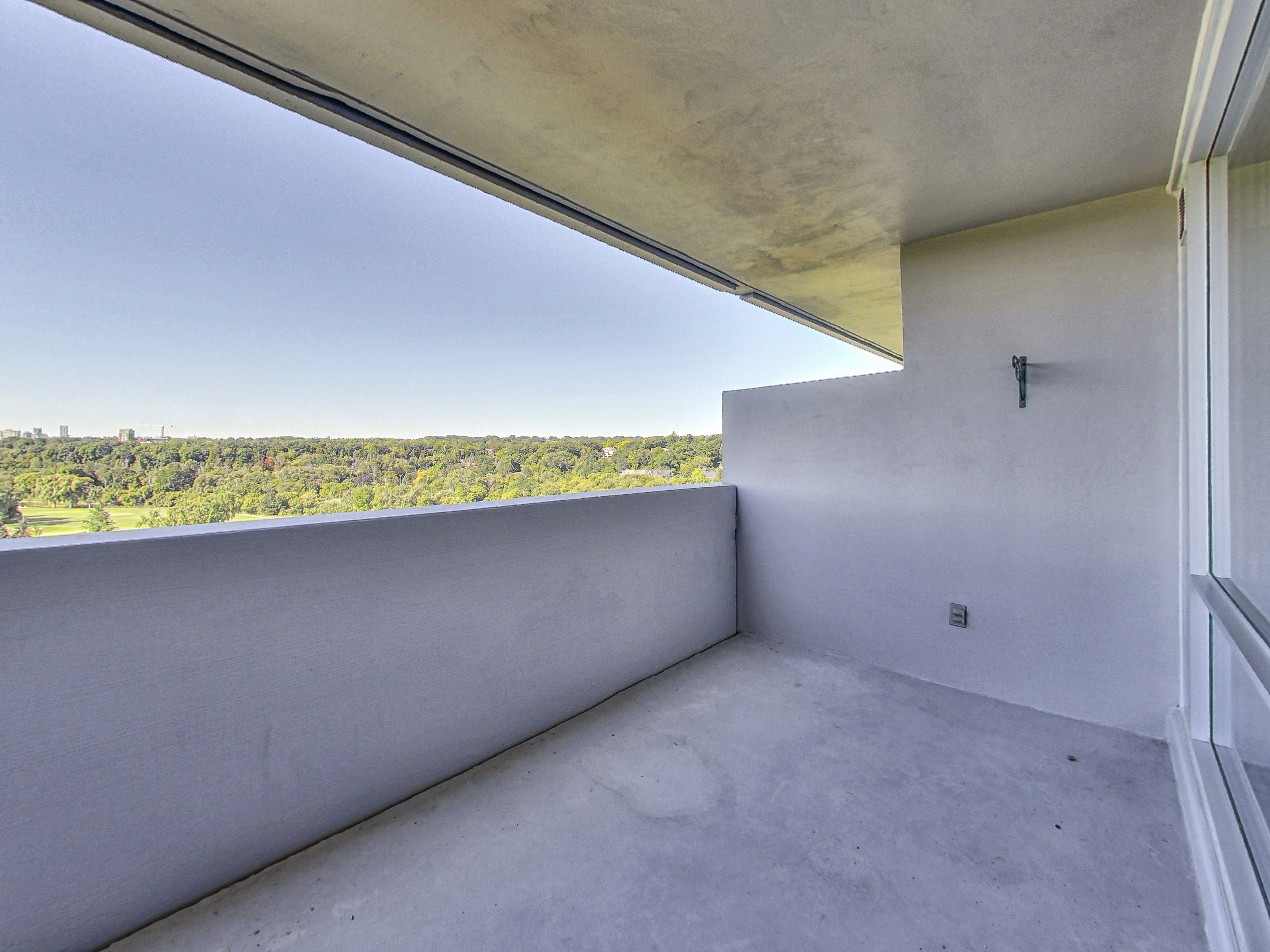Private balcony view