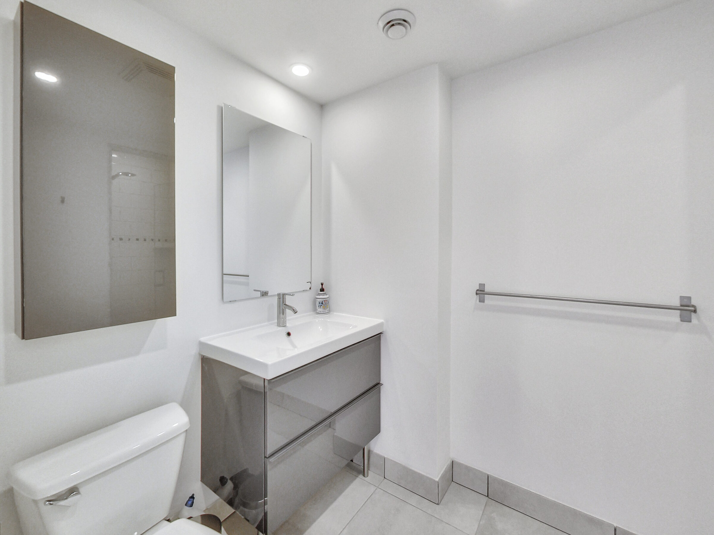 Second bathroom vanity