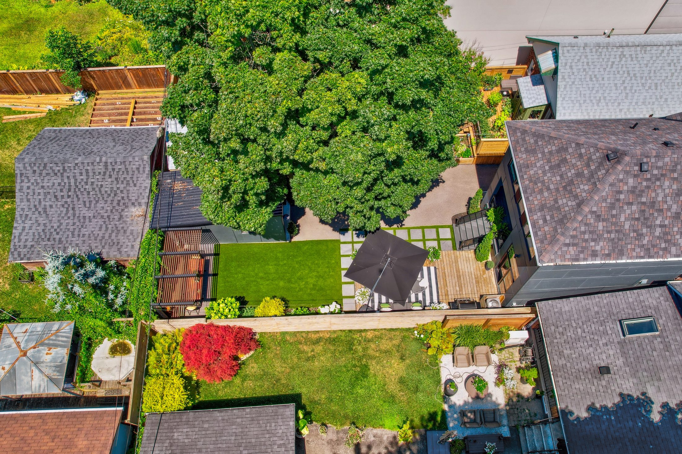 Aerial view