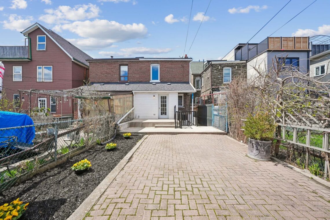 Garden patio