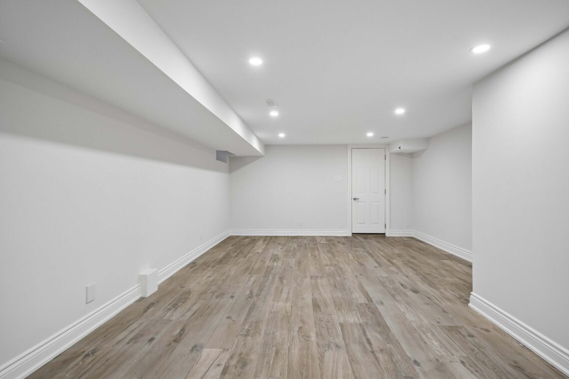 Lower level wet bar