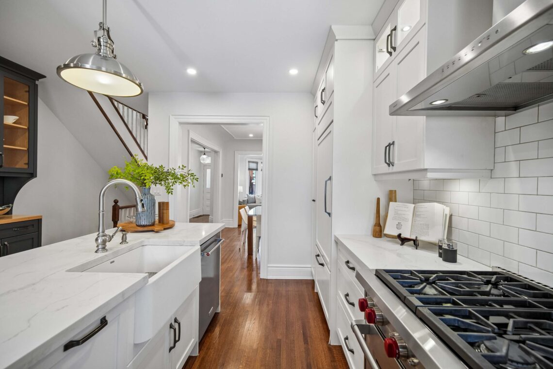 Open-plan main floor