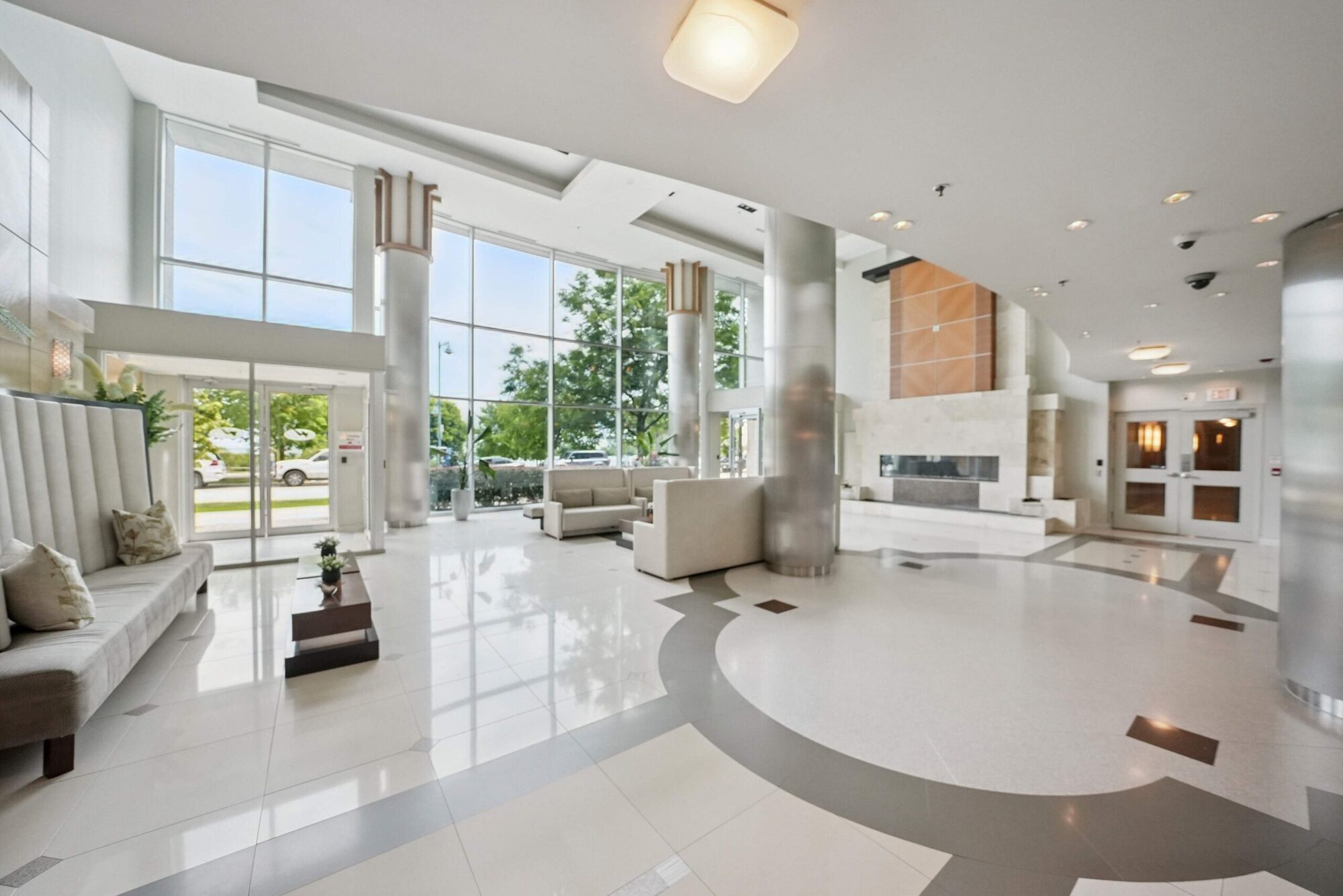 Open kitchen and living