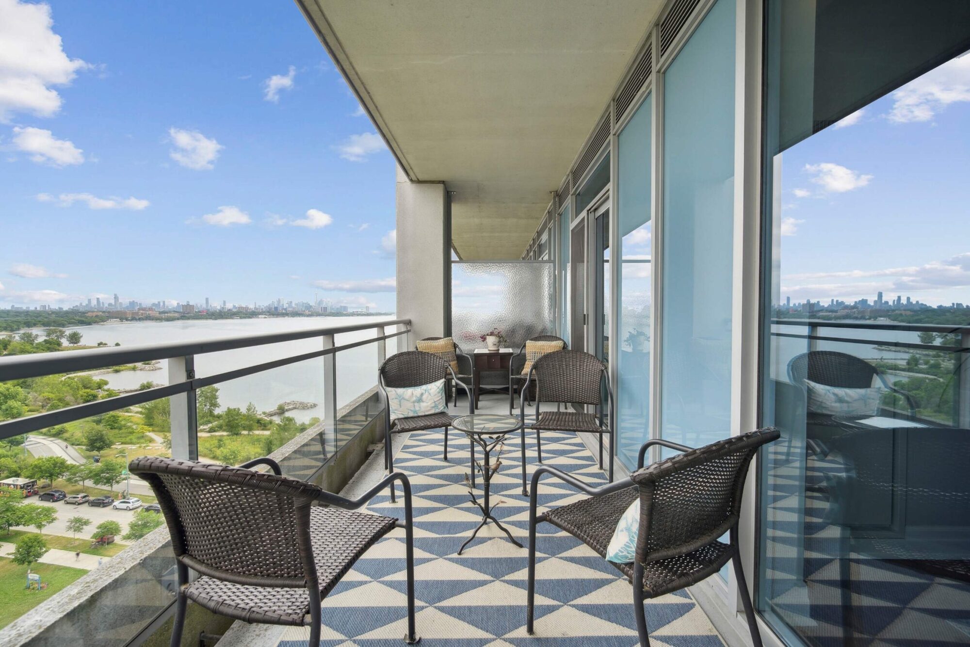 Terrace seating