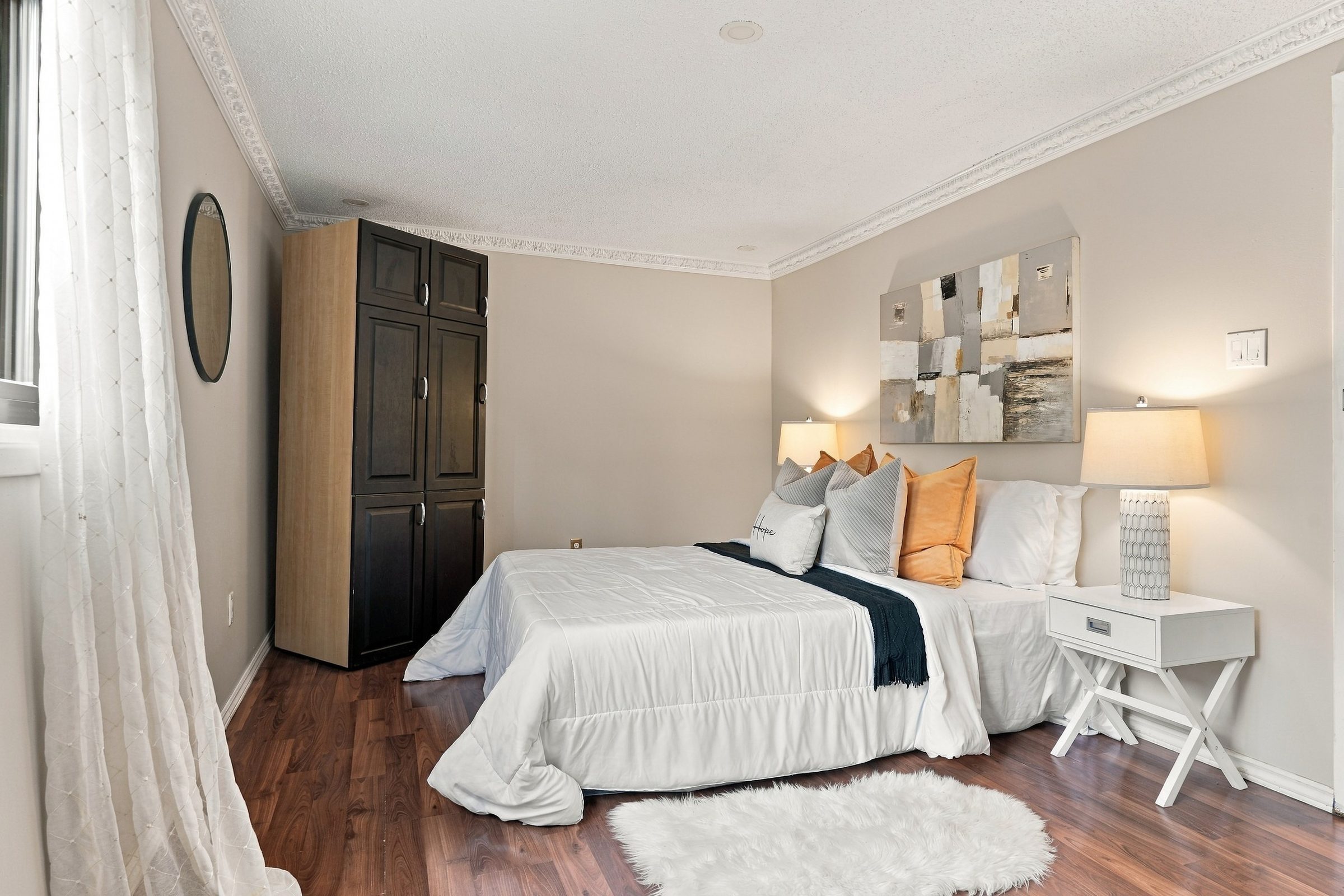 Primary bedroom at 7179 Delmonte Crescent, Mississauga