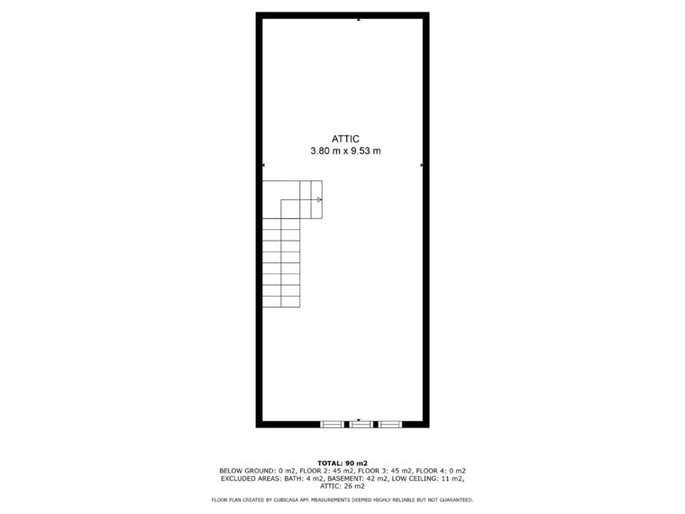 Third-floor loft plan — 83 Barnesdale Avenue North