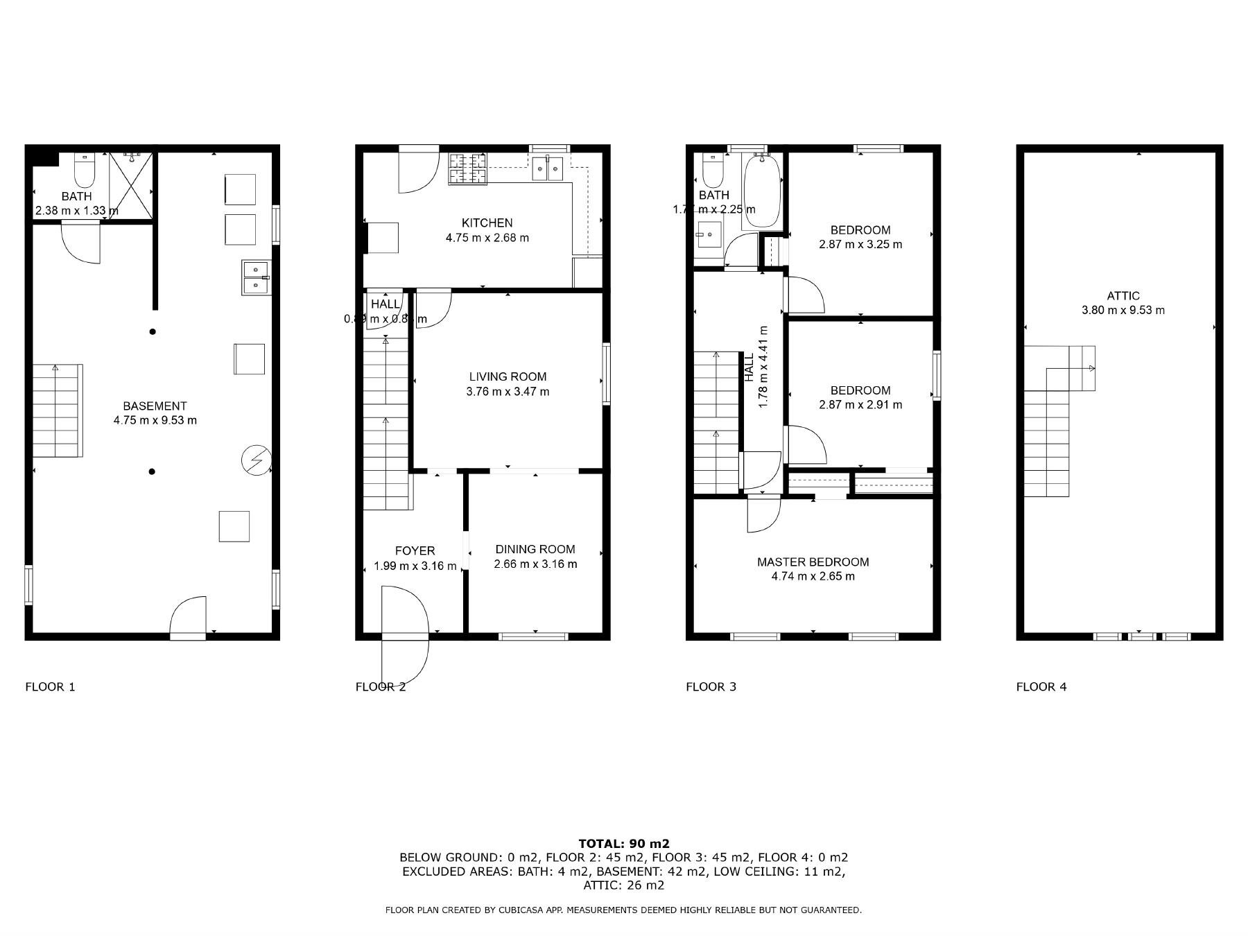 All floors overview — 83 Barnesdale Avenue North