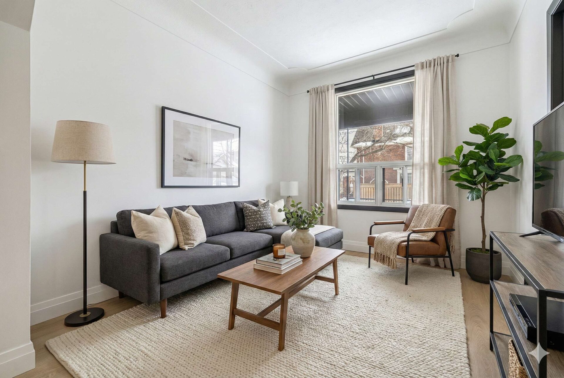 Living room at 83 Barnesdale Avenue North