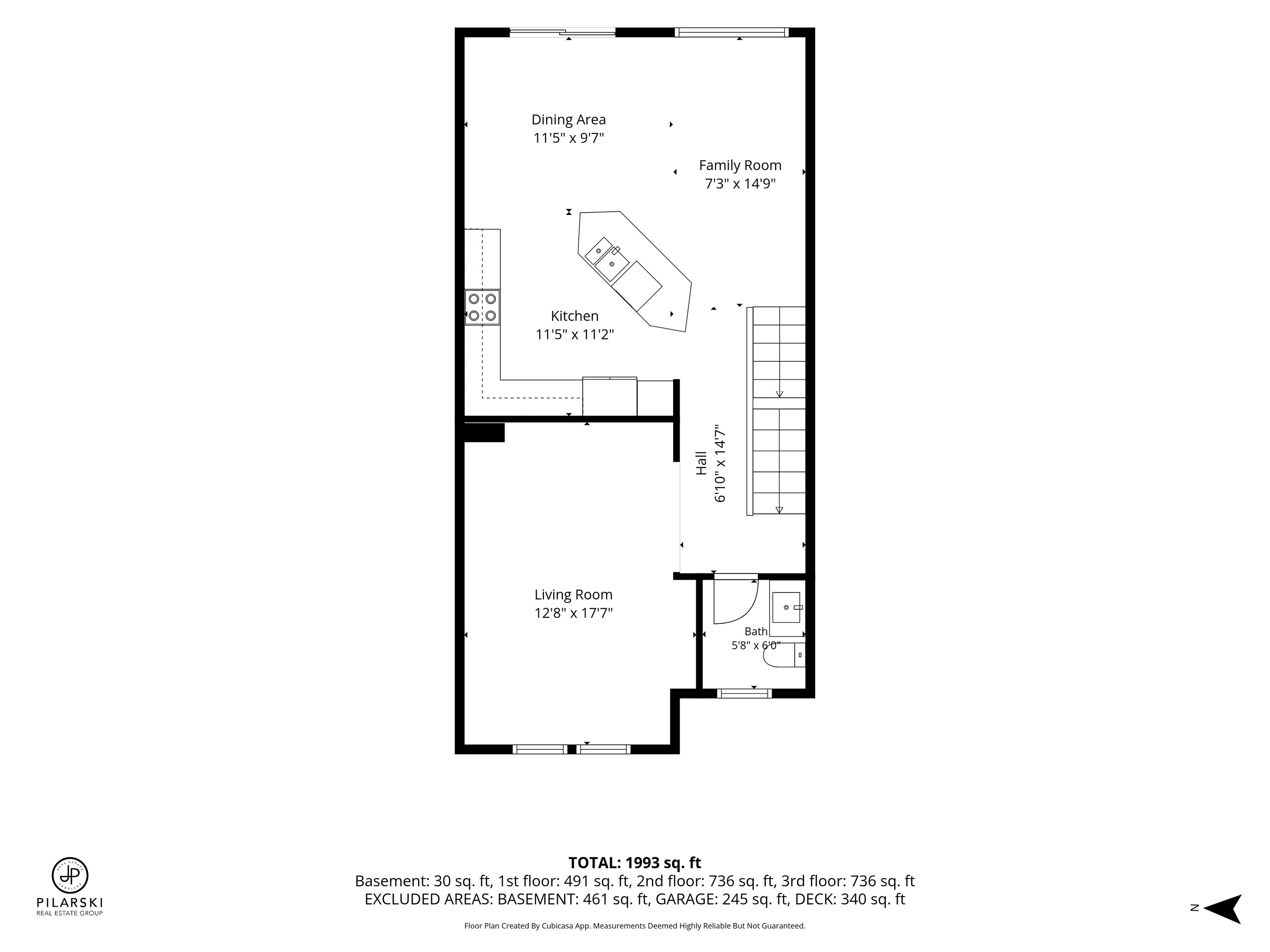 Second floor plan