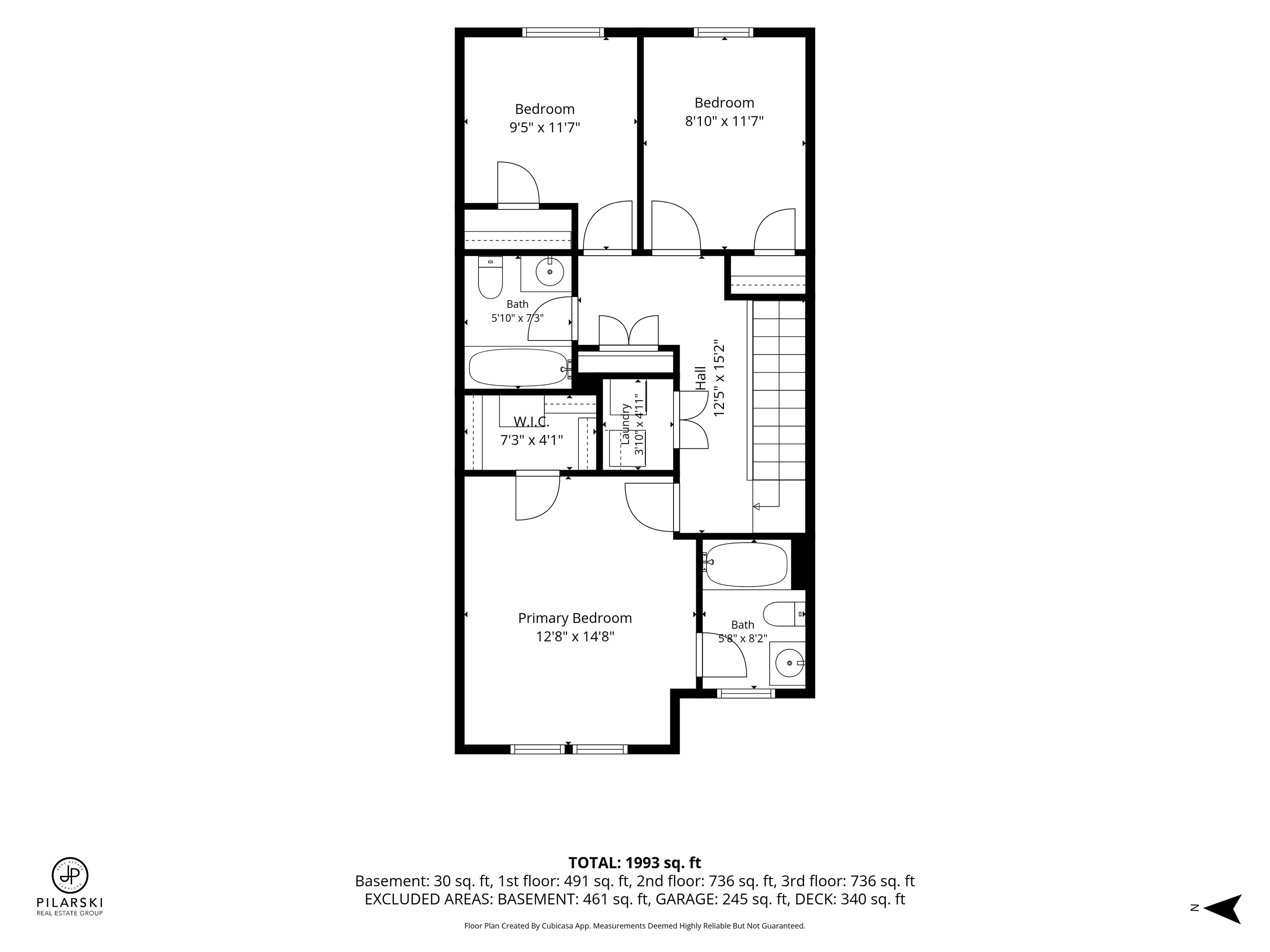 Third floor plan